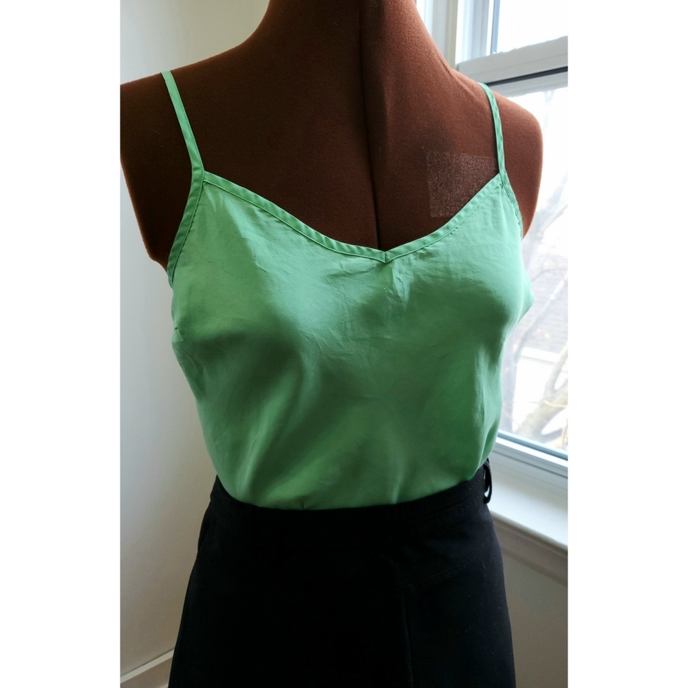 💚J Crew 100% Silk Tank Top